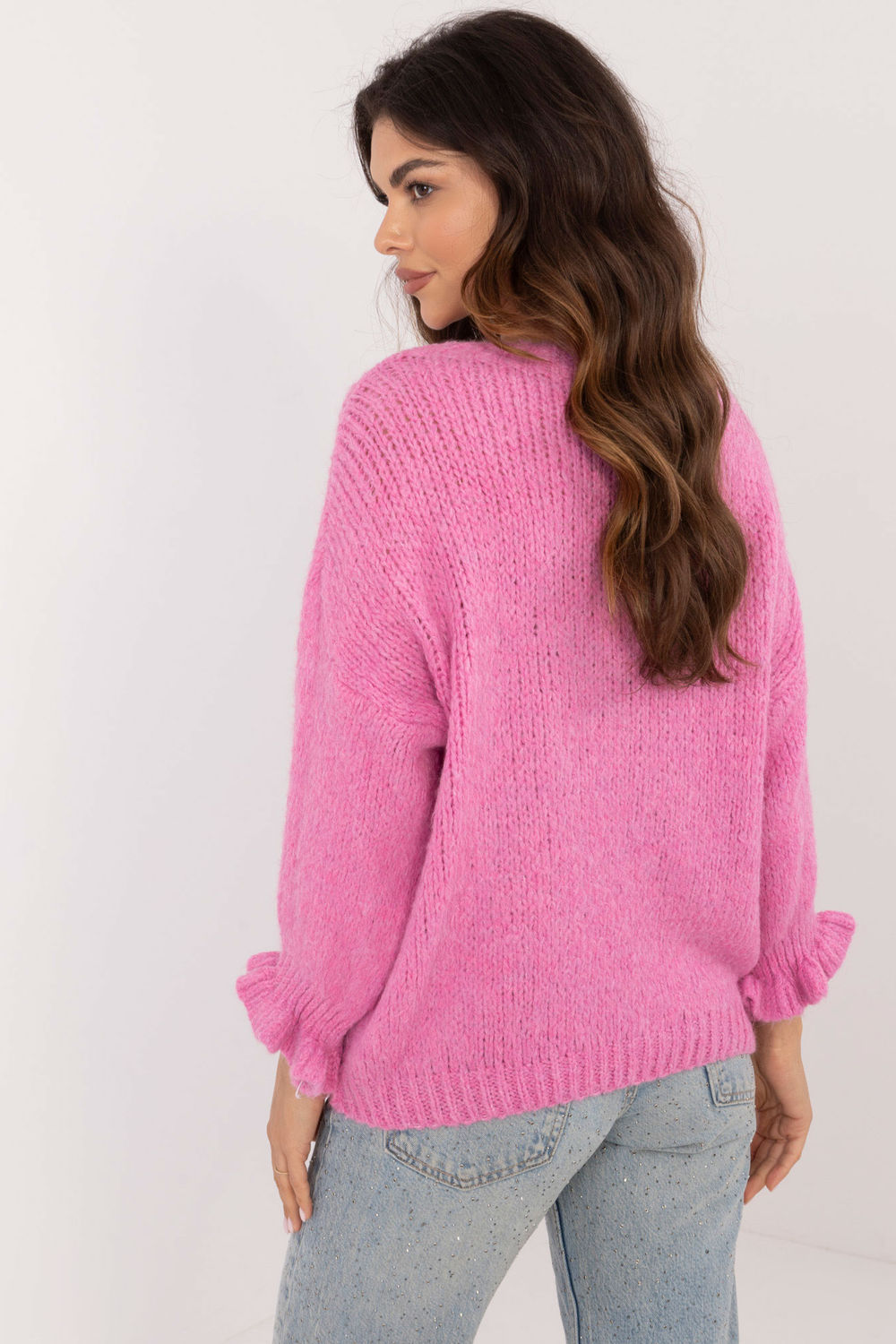 Pull femme Italy Moda Chandail Chandail — rosé