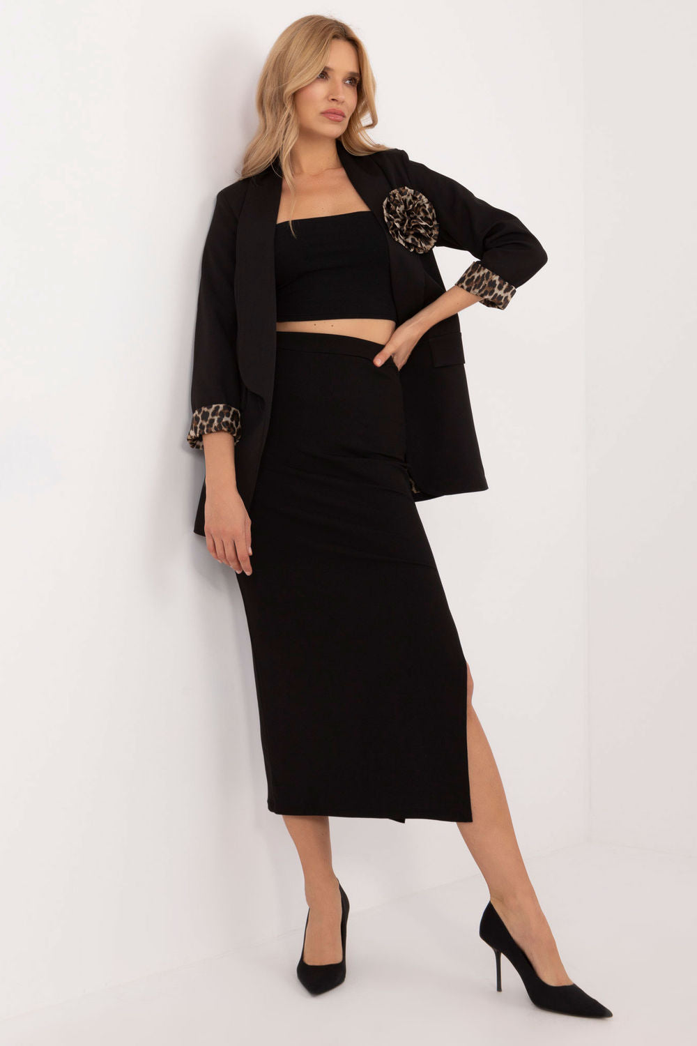 Jupe femme Italy Moda — noir