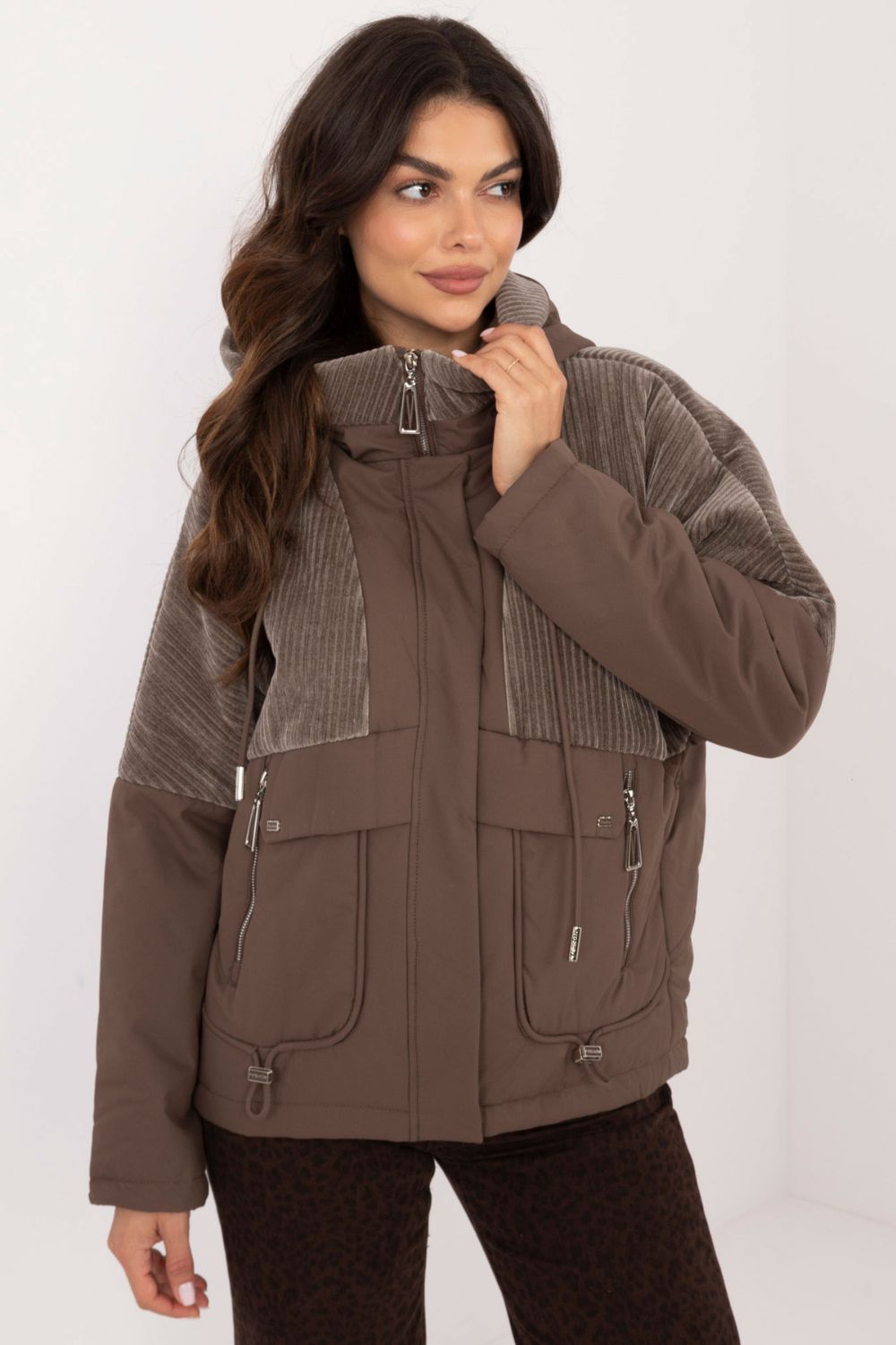 Veste femme MBM — brun