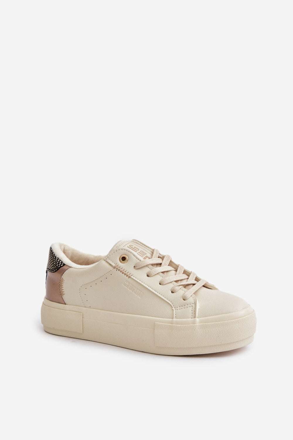 Baskets femme Step in style À Plateforme À — beige
