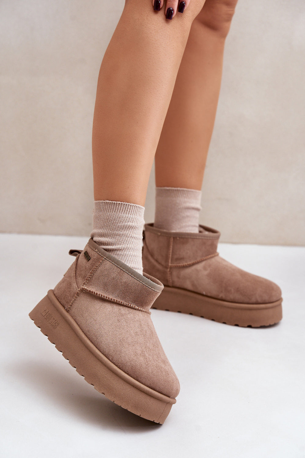 Bottes femme Step in style De Neige De — beige