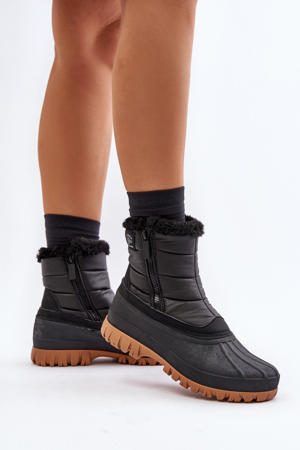 Bottes femme Step in style De Neige De — noir
