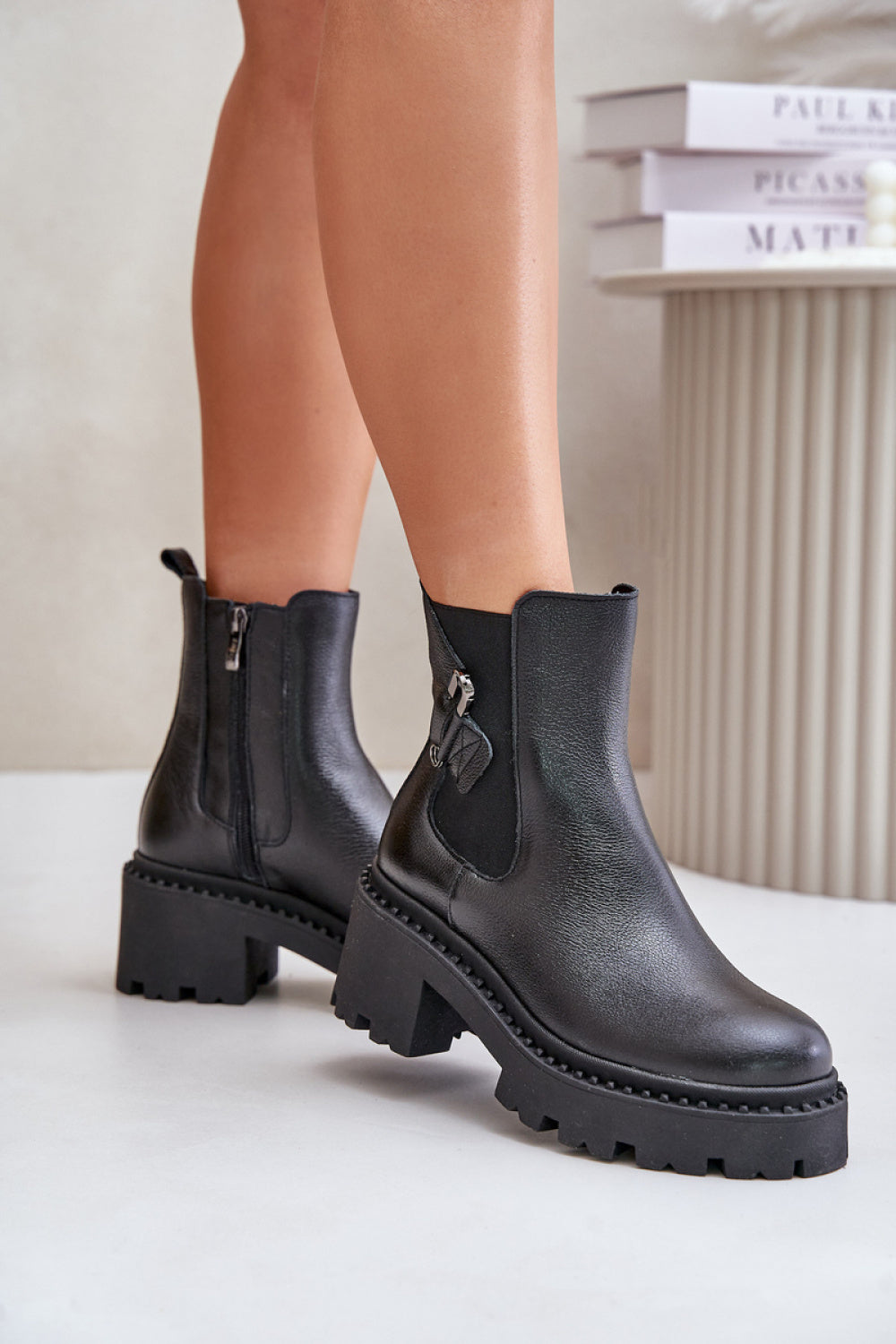 Bottes femme Step in style À Talons À — noir
