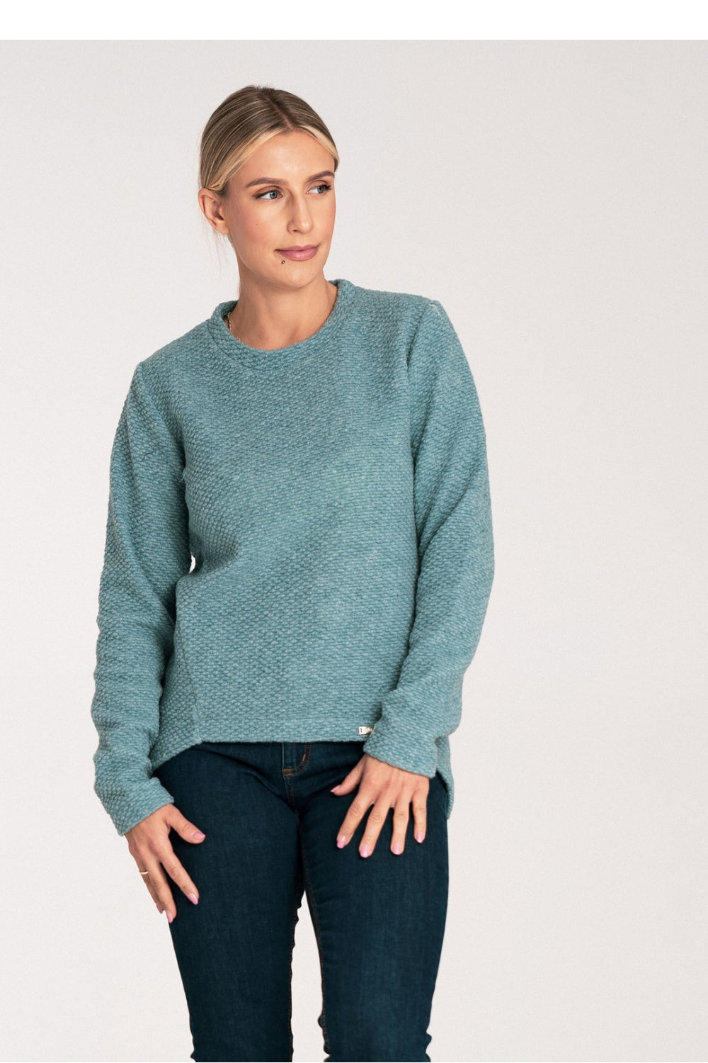 Pull femme Figl Chandail Chandail — vert