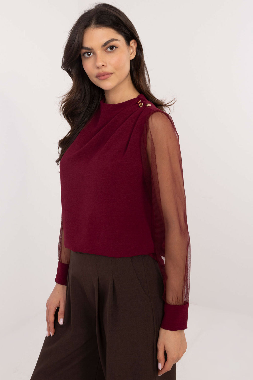 Blouse femme Italy Moda Chemisier Chemisier — rouge