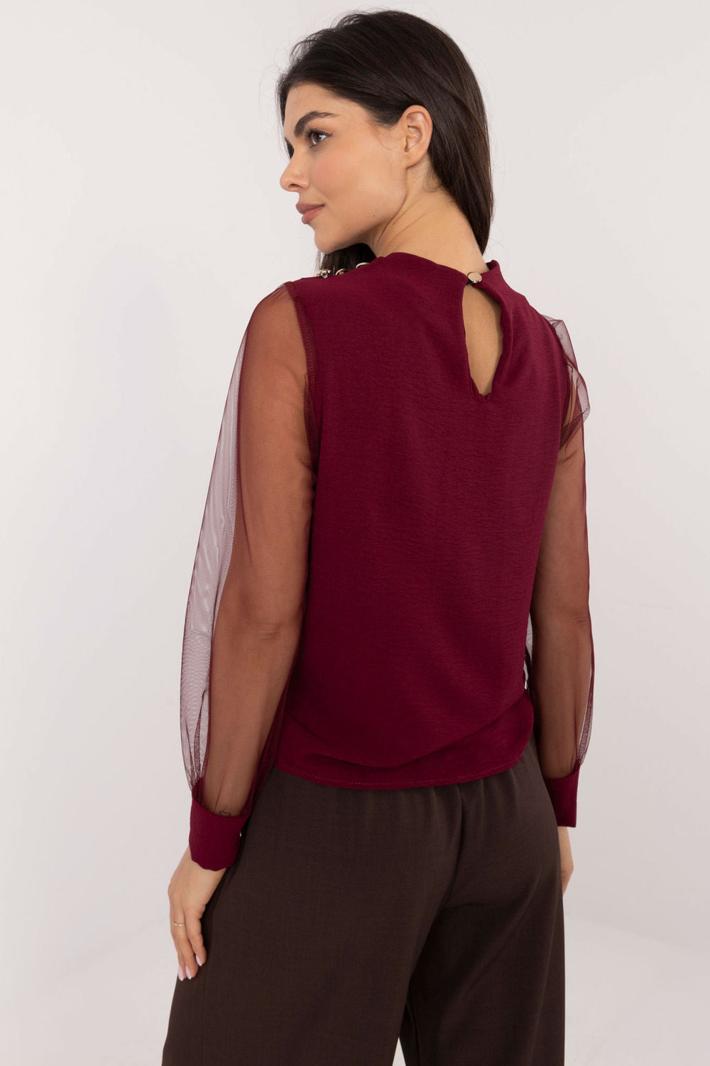 Blouse femme Italy Moda Chemisier Chemisier — rouge