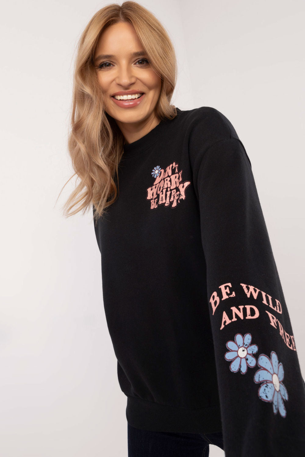 T-shirt femme Sublevel Sweatshirt Sweatshirt — gris