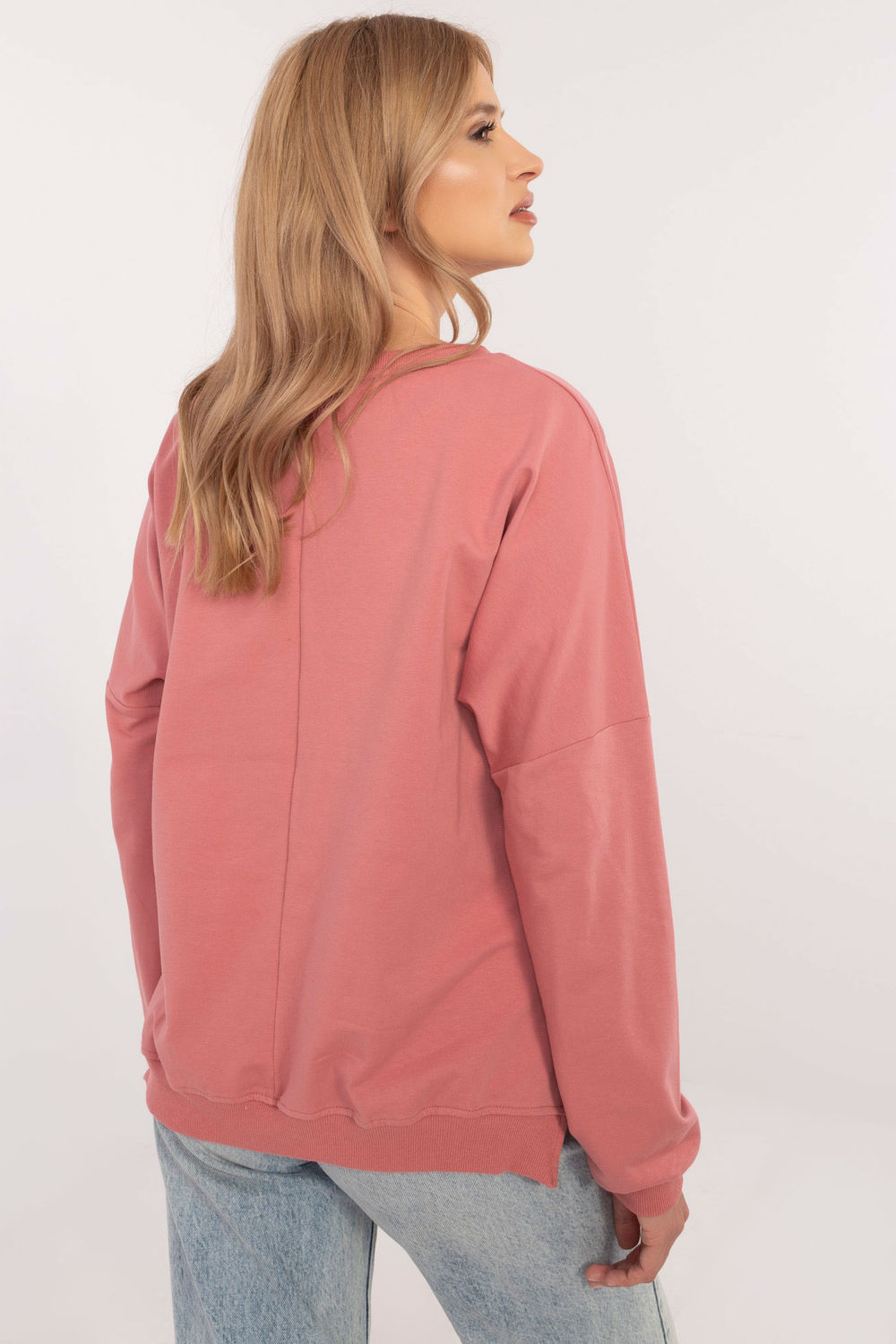 T-shirt femme Factory Price Sweatshirt Sweatshirt — rosé