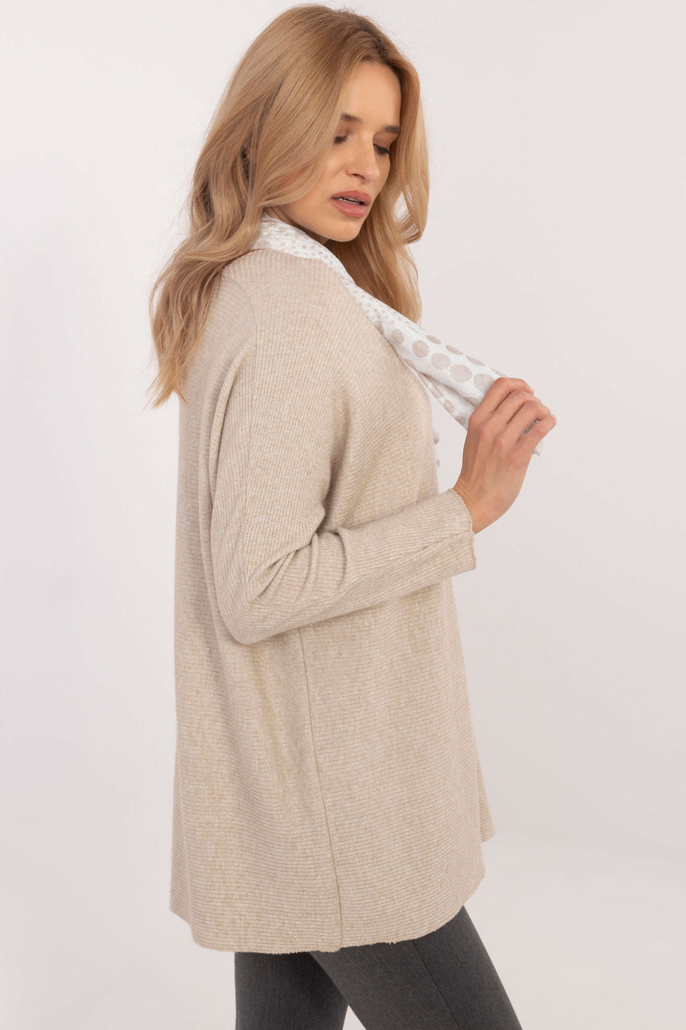 Pull femme Italy Moda Chandail Chandail — beige