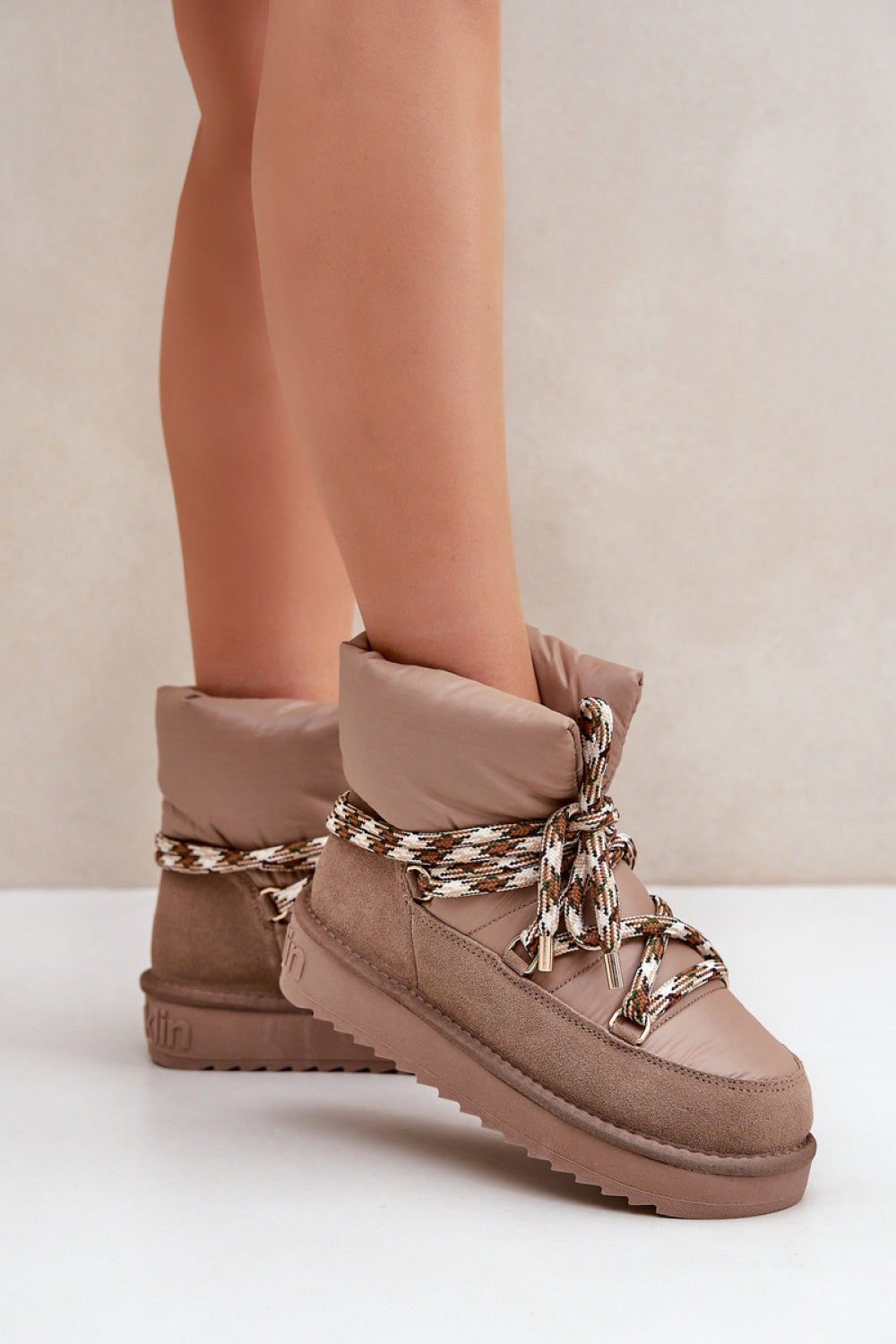 Bottes femme Step in style De Neige De — beige