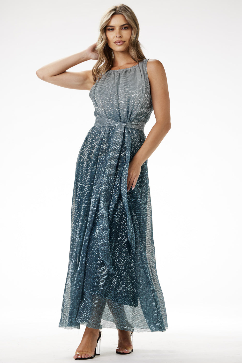 Robe femme awama Longue Longue — vert
