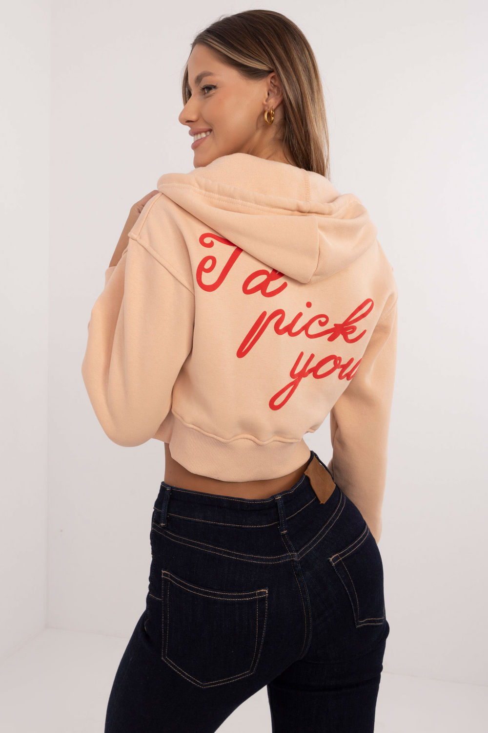 T-shirt femme Factory Price Sweatshirt Sweatshirt — brun