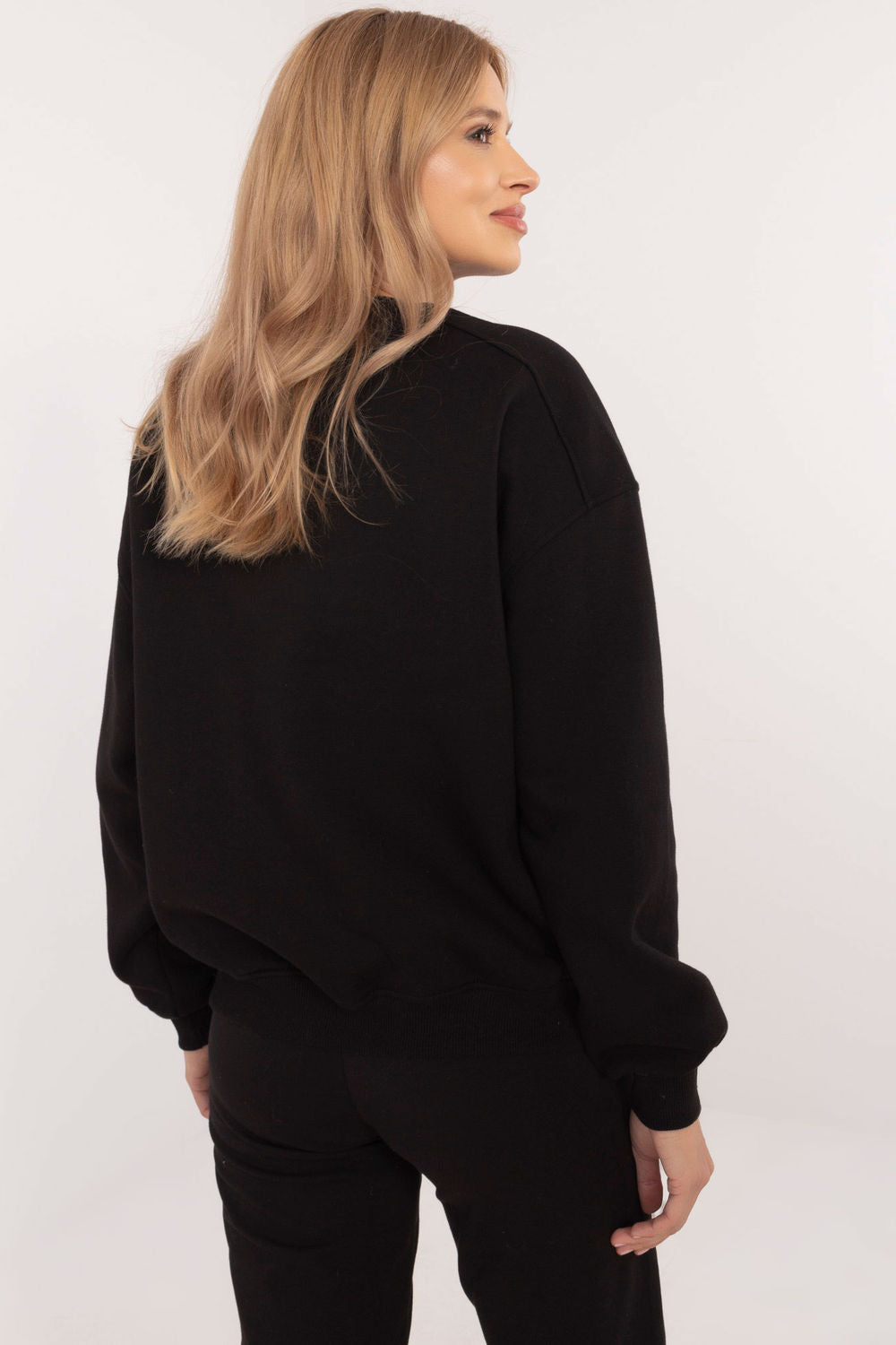T-shirt femme Factory Price Sweatshirt Sweatshirt — noir