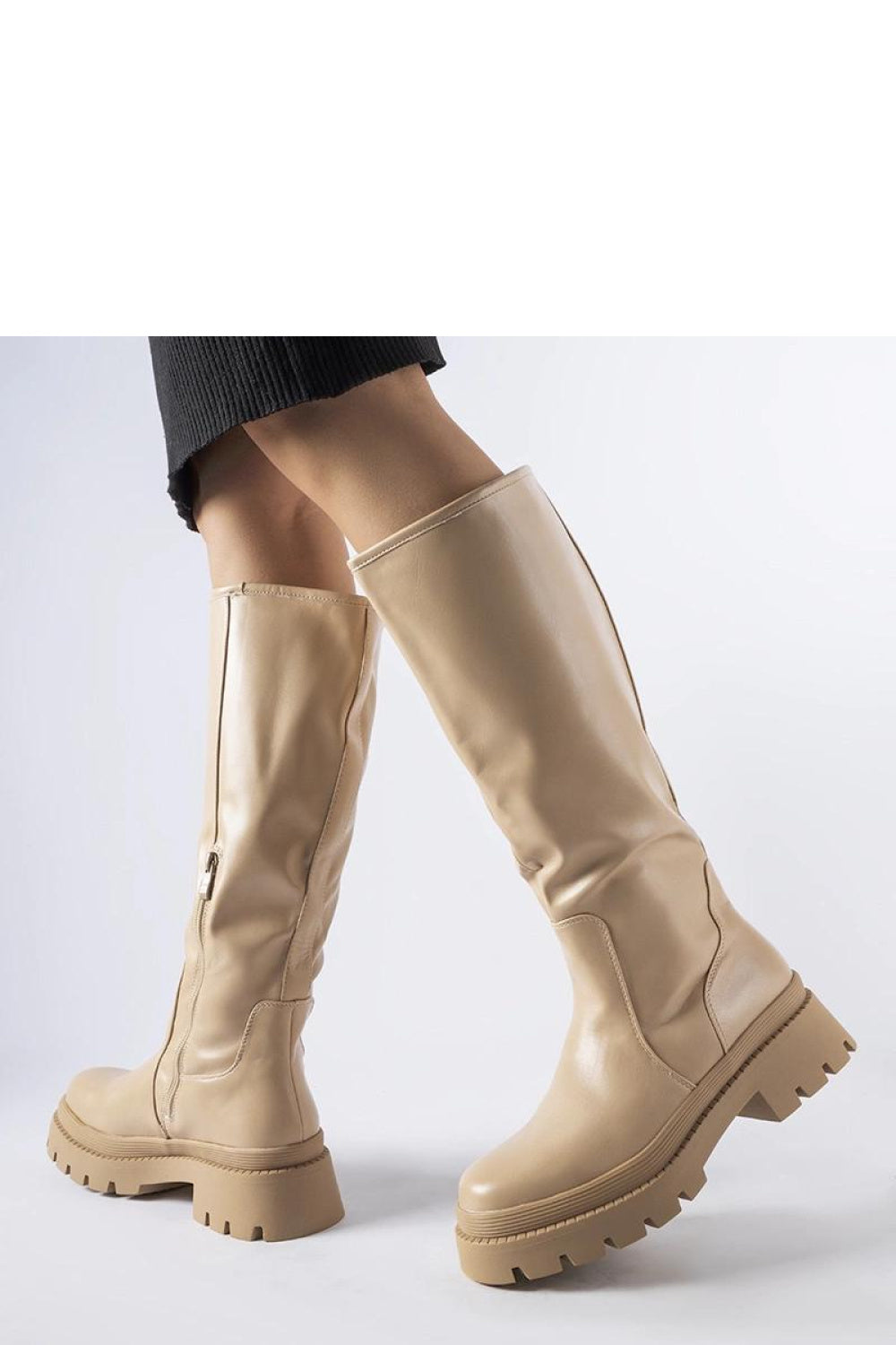 Bottes femme Solea Cuissardes Cuissardes — beige