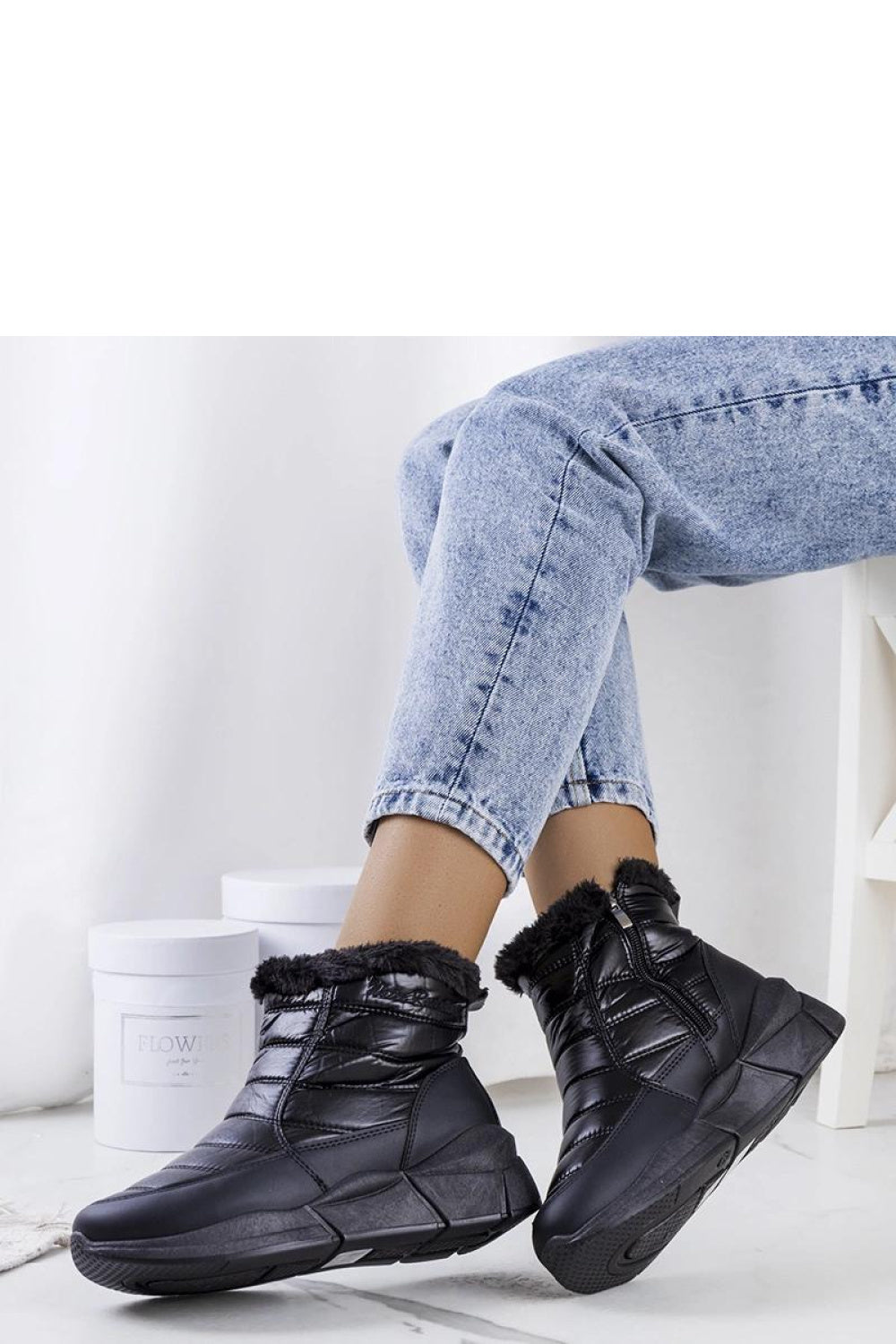 Bottes femme Solea De Neige De — noir