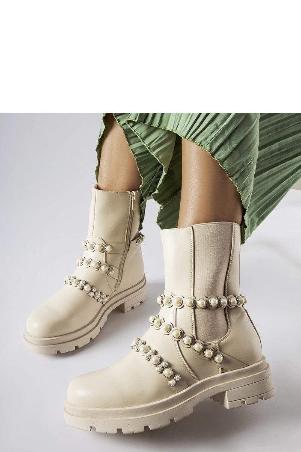 Bottes femme Solea — beige