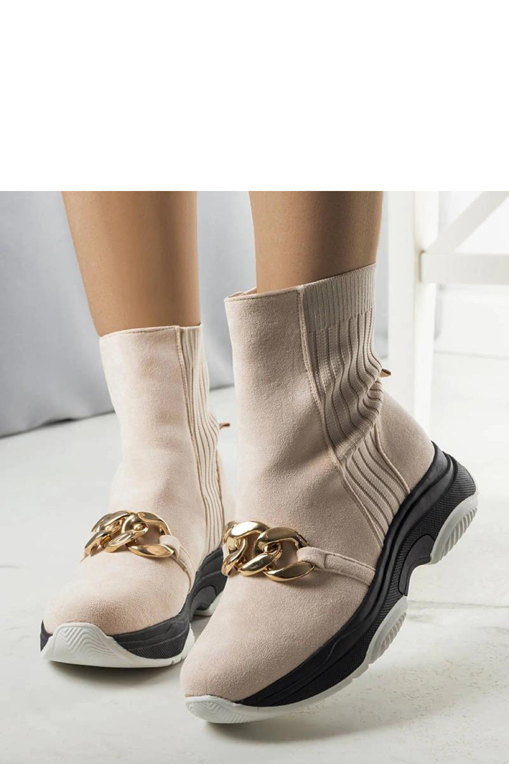 Bottes femme Solea — beige
