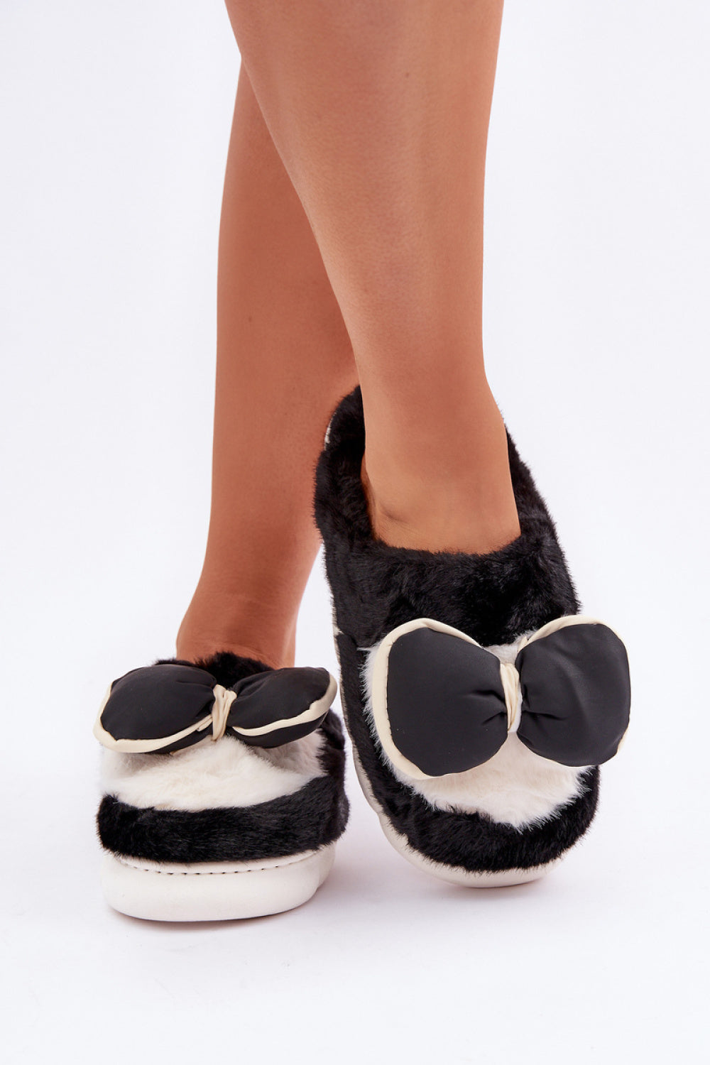 Pantalon femme Step in style Pantoufles Pantoufles — noir