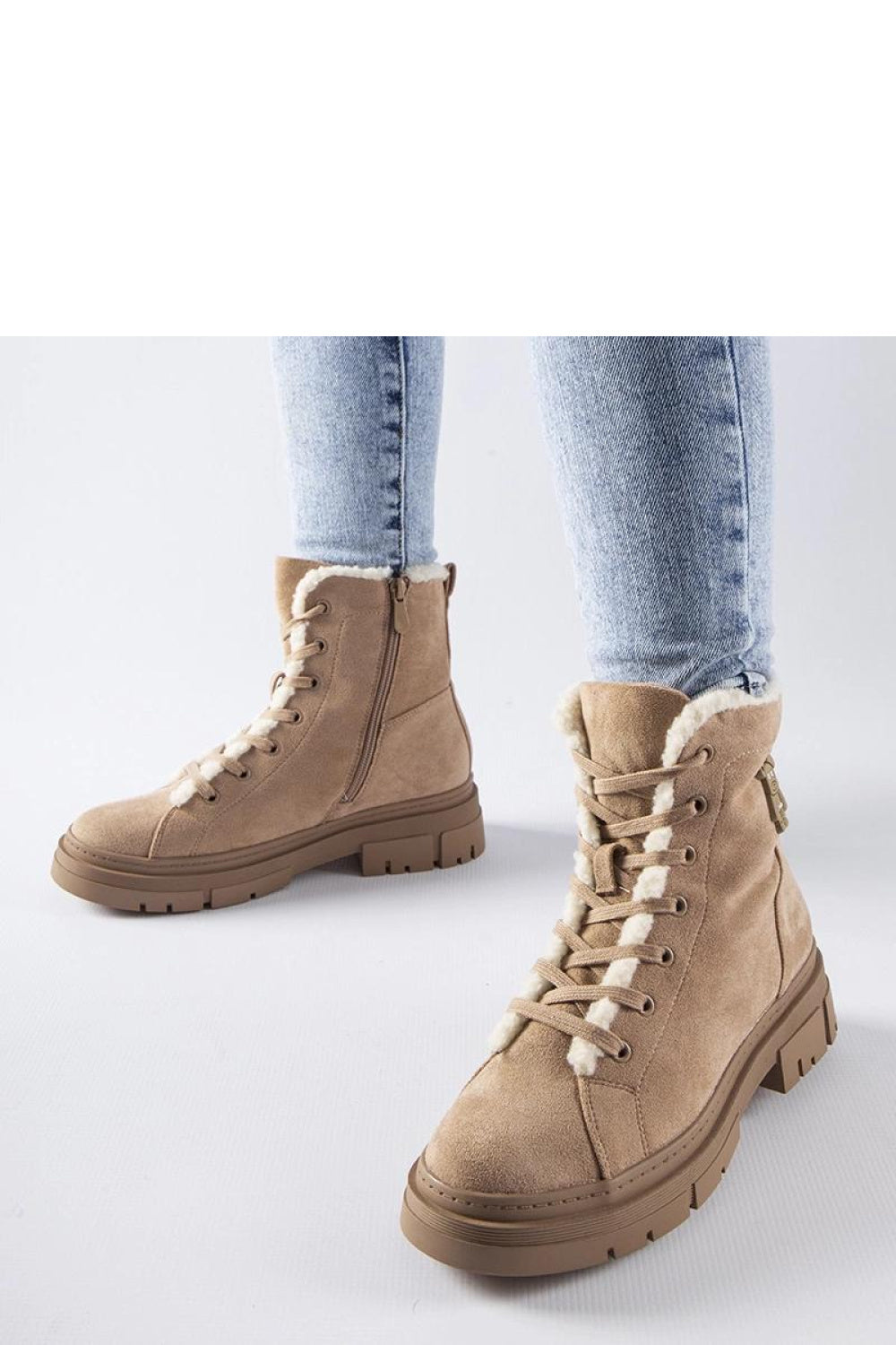 Bottes femme Solea — beige