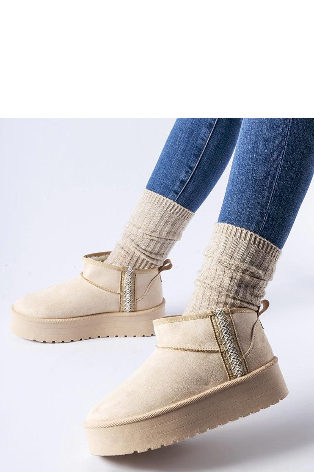 Bottes femme Solea De Neige De — beige
