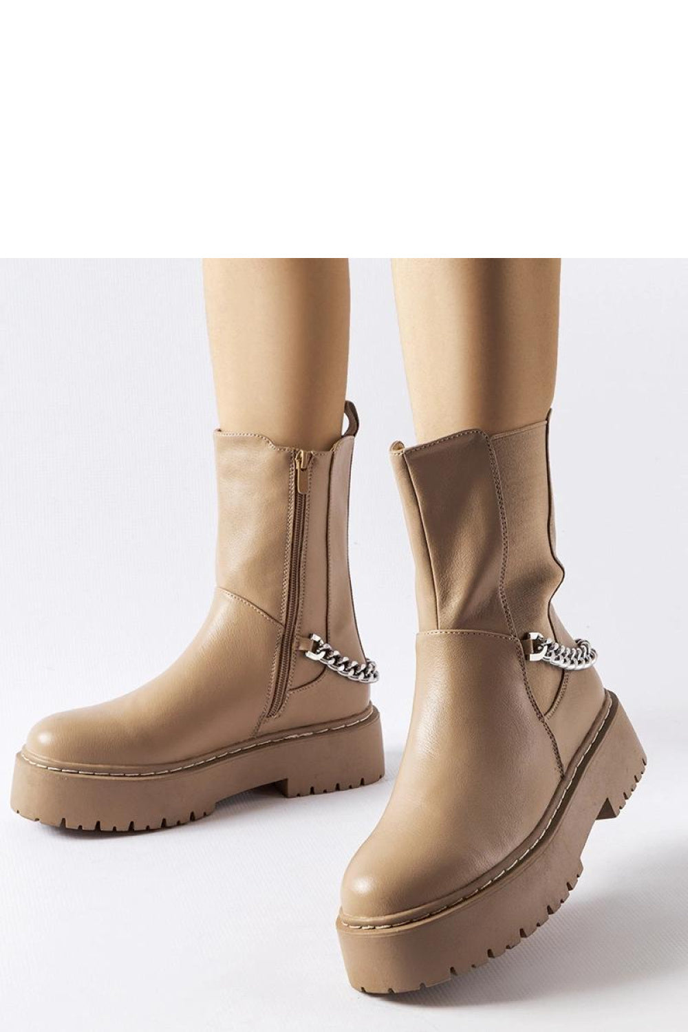 Bottes femme Solea — beige