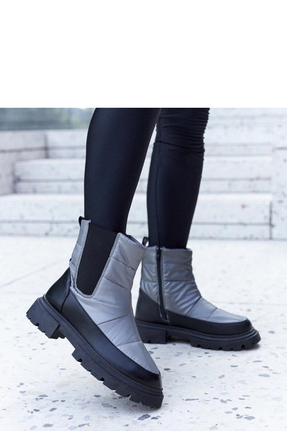 Bottes femme Solea — gris