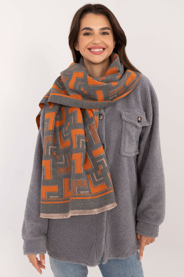 Châle femme AT — gris