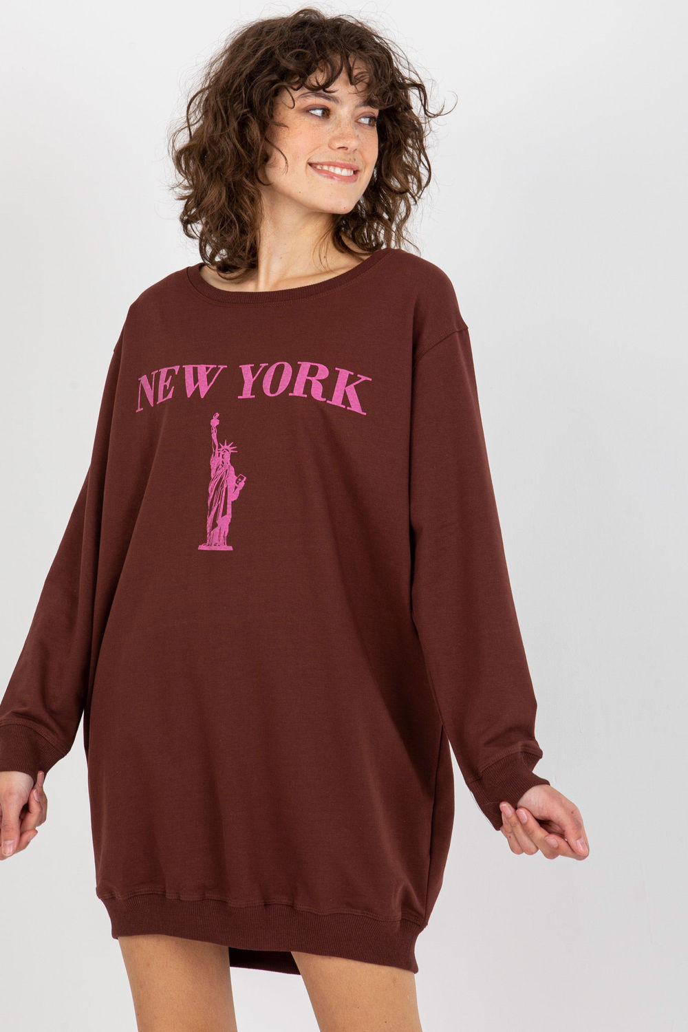 T-shirt femme Factory Price Sweatshirt Sweatshirt — rosé
