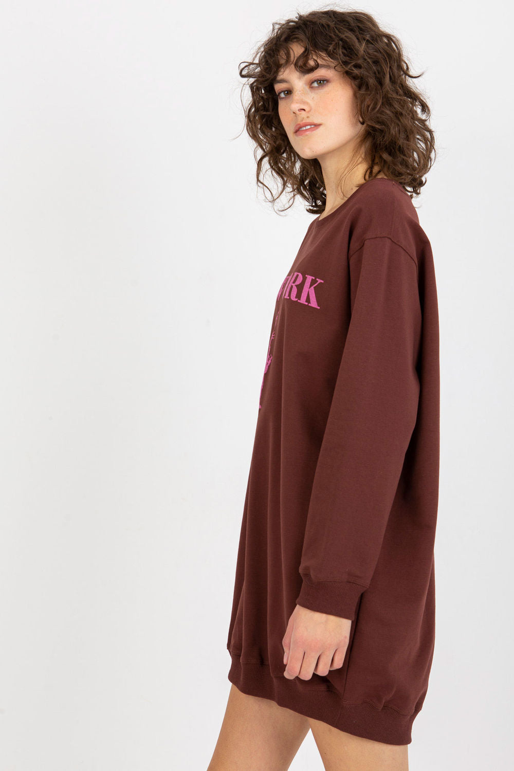 T-shirt femme Factory Price Sweatshirt Sweatshirt — rosé
