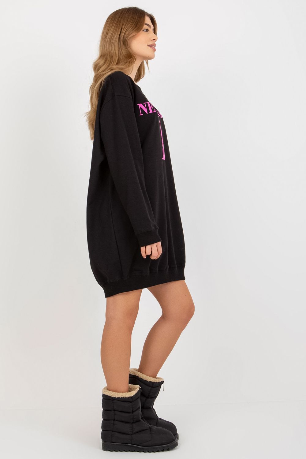 T-shirt femme Factory Price Sweatshirt Sweatshirt — noir