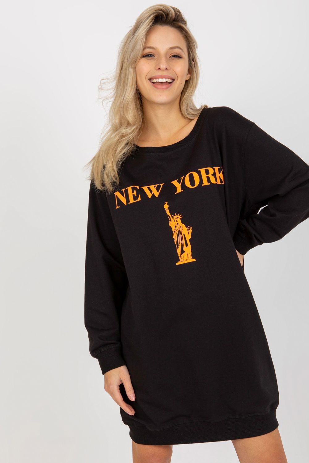 T-shirt femme Factory Price Sweatshirt Sweatshirt — noir