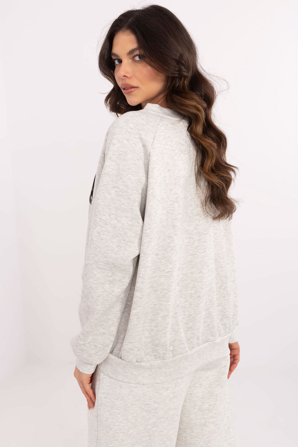 T-shirt femme Factory Price Sweatshirt Sweatshirt — gris