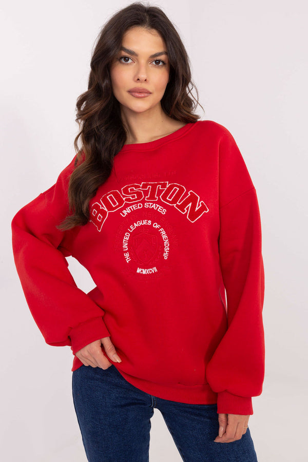 T-shirt femme Factory Price Sweatshirt Sweatshirt — rouge