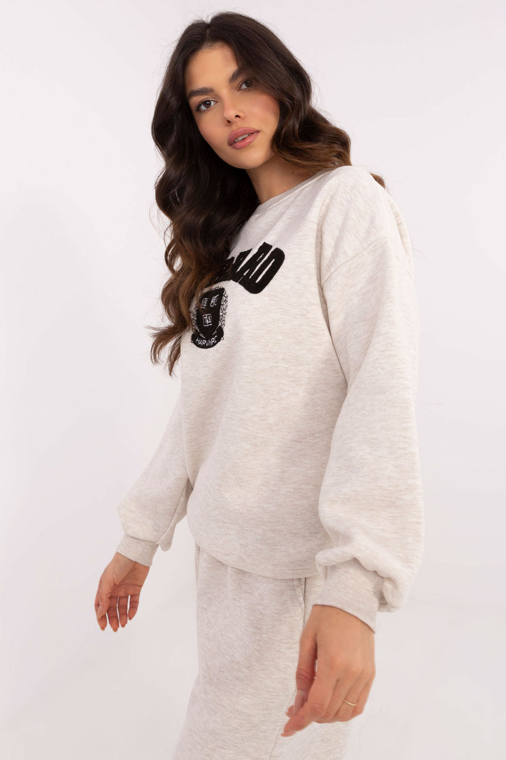 T-shirt femme Factory Price Sweatshirt Sweatshirt — beige
