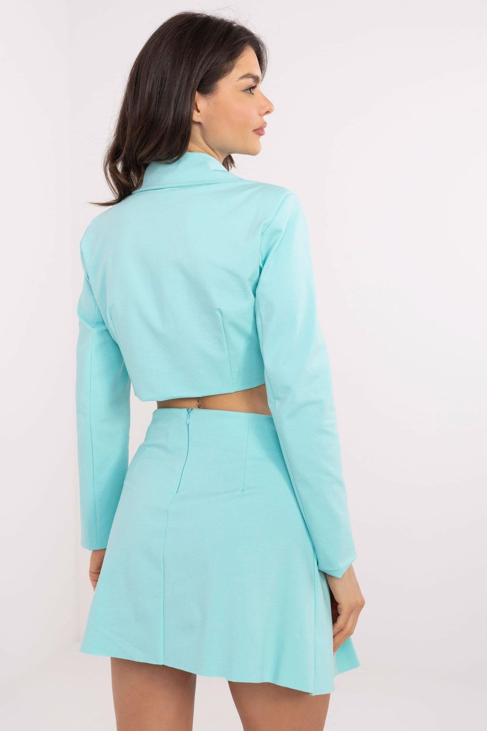 Jupe femme Italy Moda Courte Courte — vert
