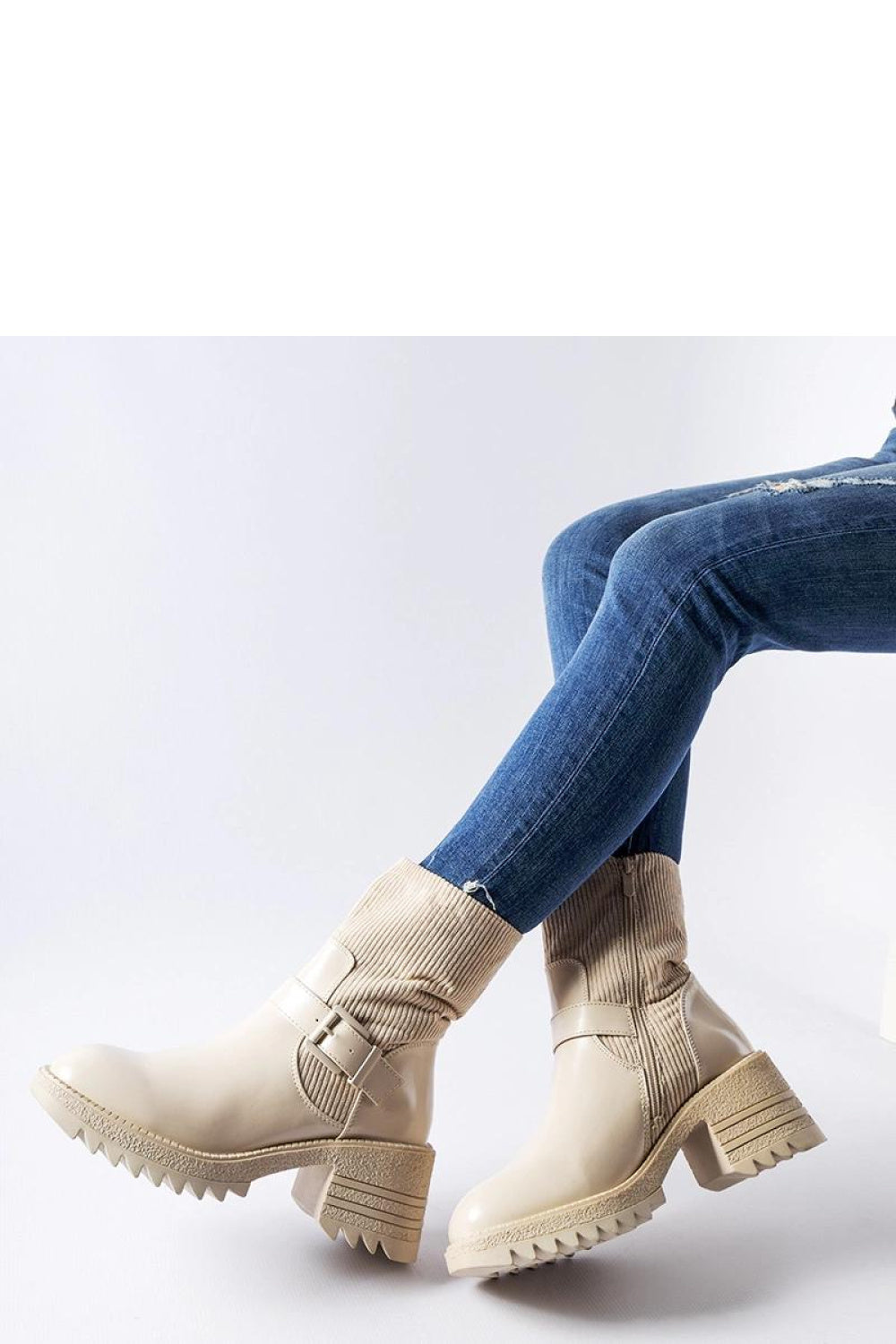 Bottes femme Solea À Talons À — beige