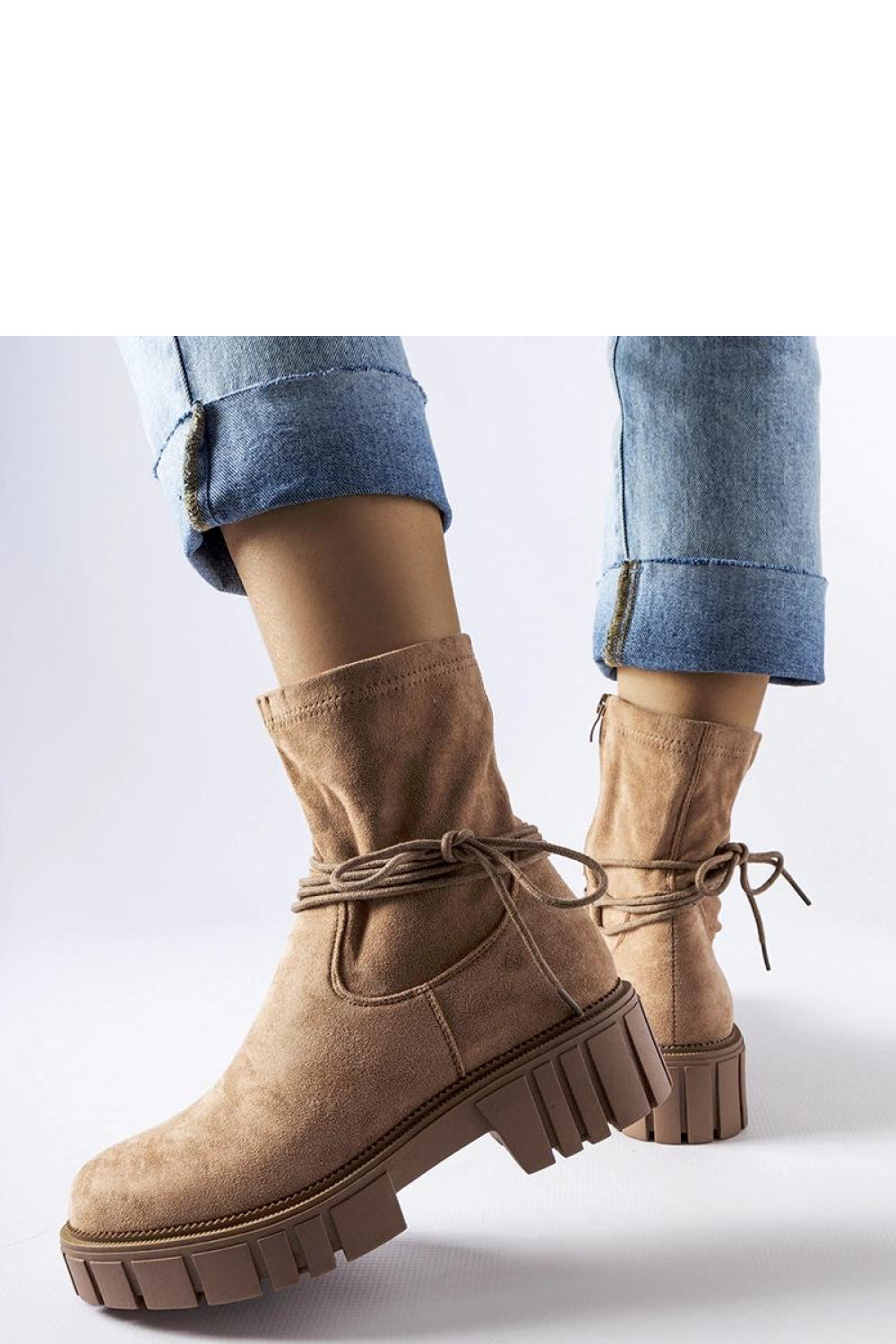 Bottes femme Solea — beige