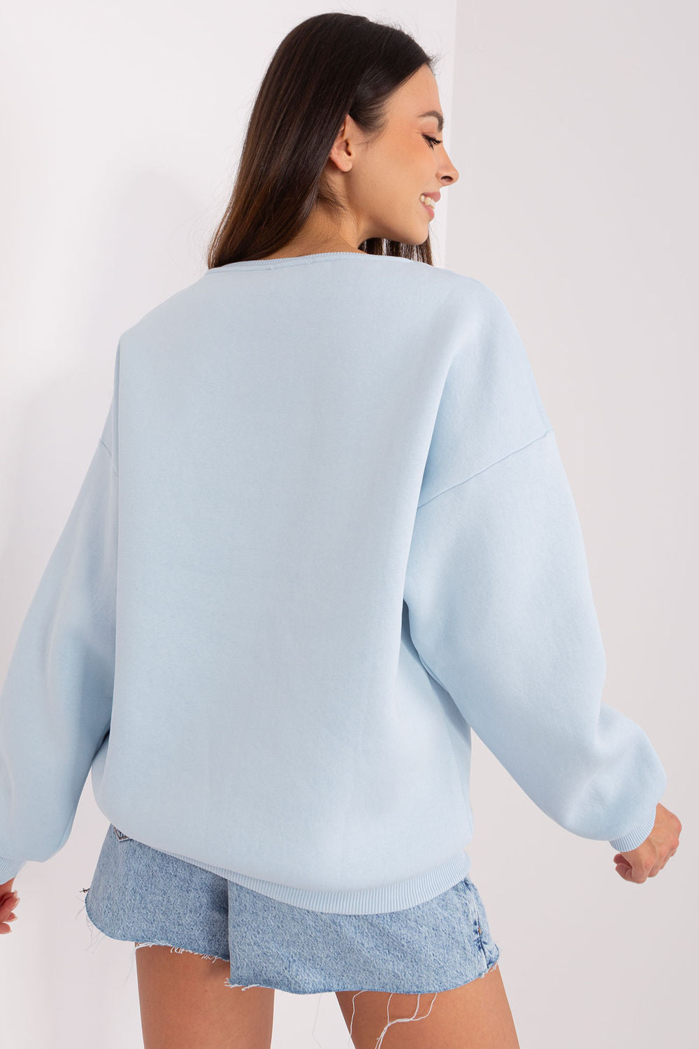 T-shirt femme Factory Price Sweatshirt Sweatshirt — bleu