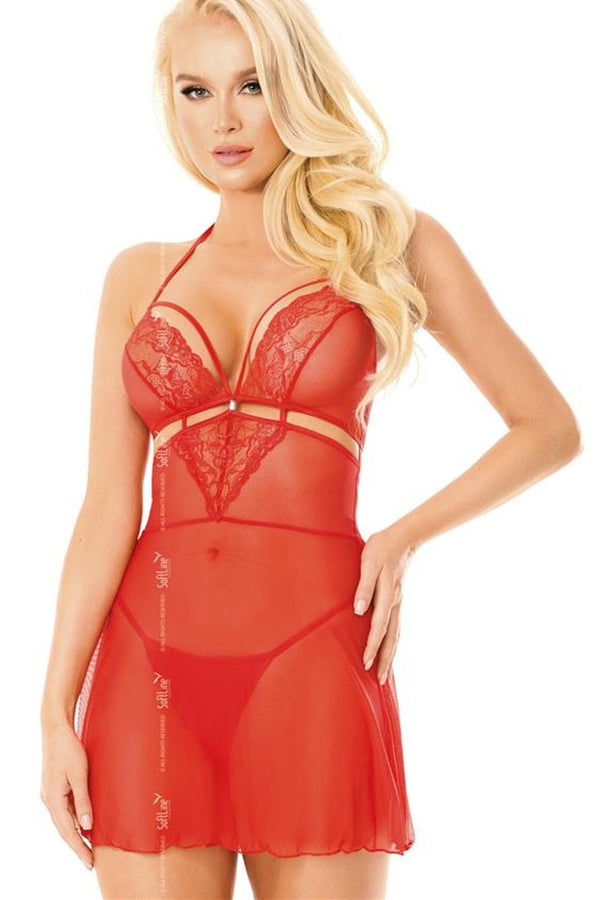 Ensemble lingerie femme SoftLine Collection L Ensemble Sexy — rouge