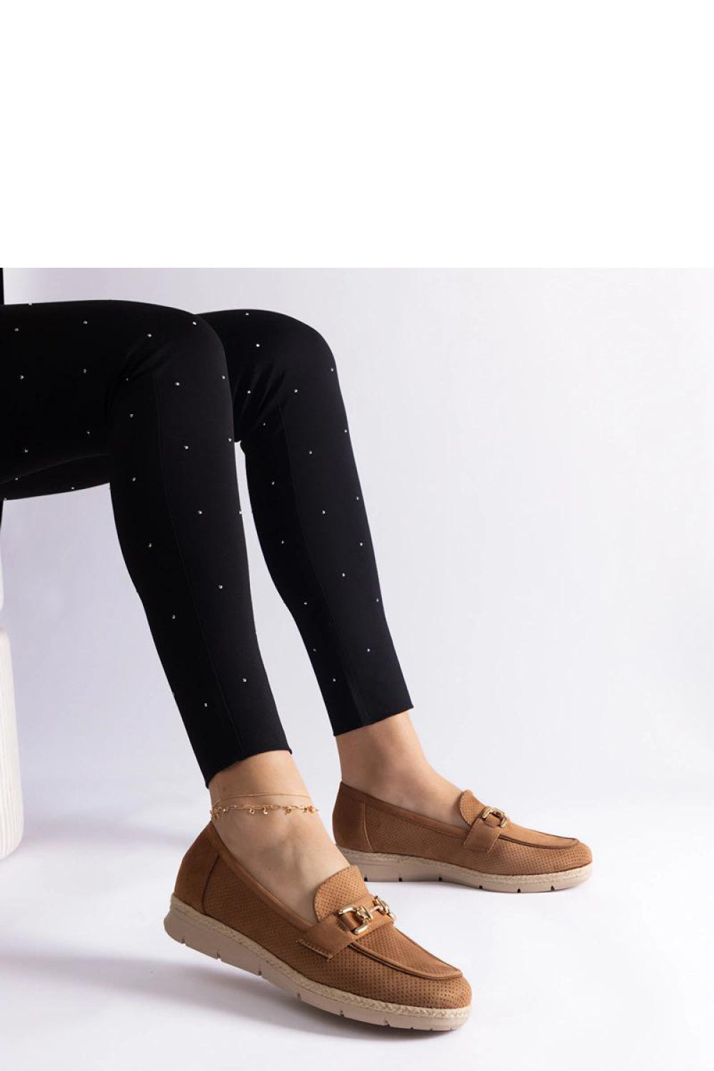 Moccasins femme Solea — brun