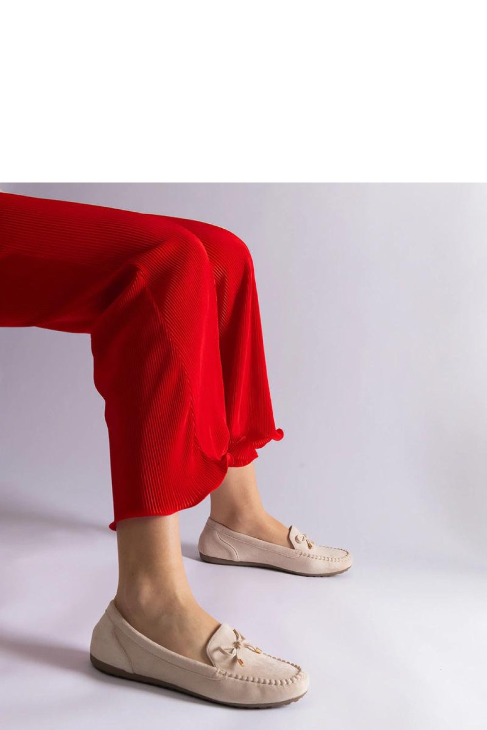 Moccasins femme Solea — beige