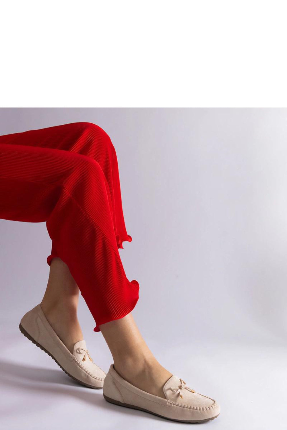 Moccasins femme Solea — beige