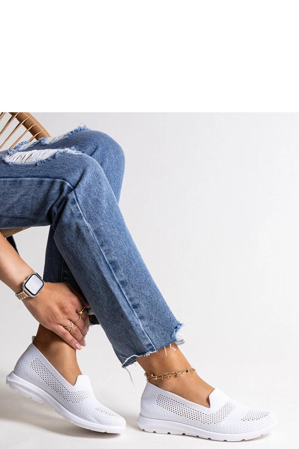 Baskets femme Solea — blanc