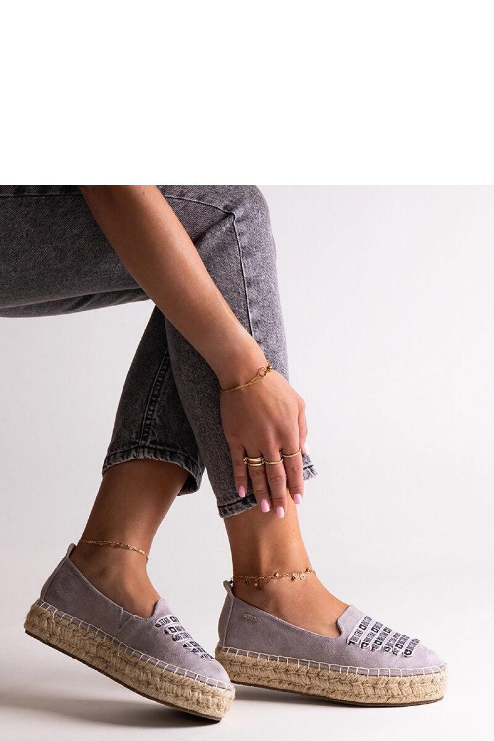 Espadrille femme Solea — gris