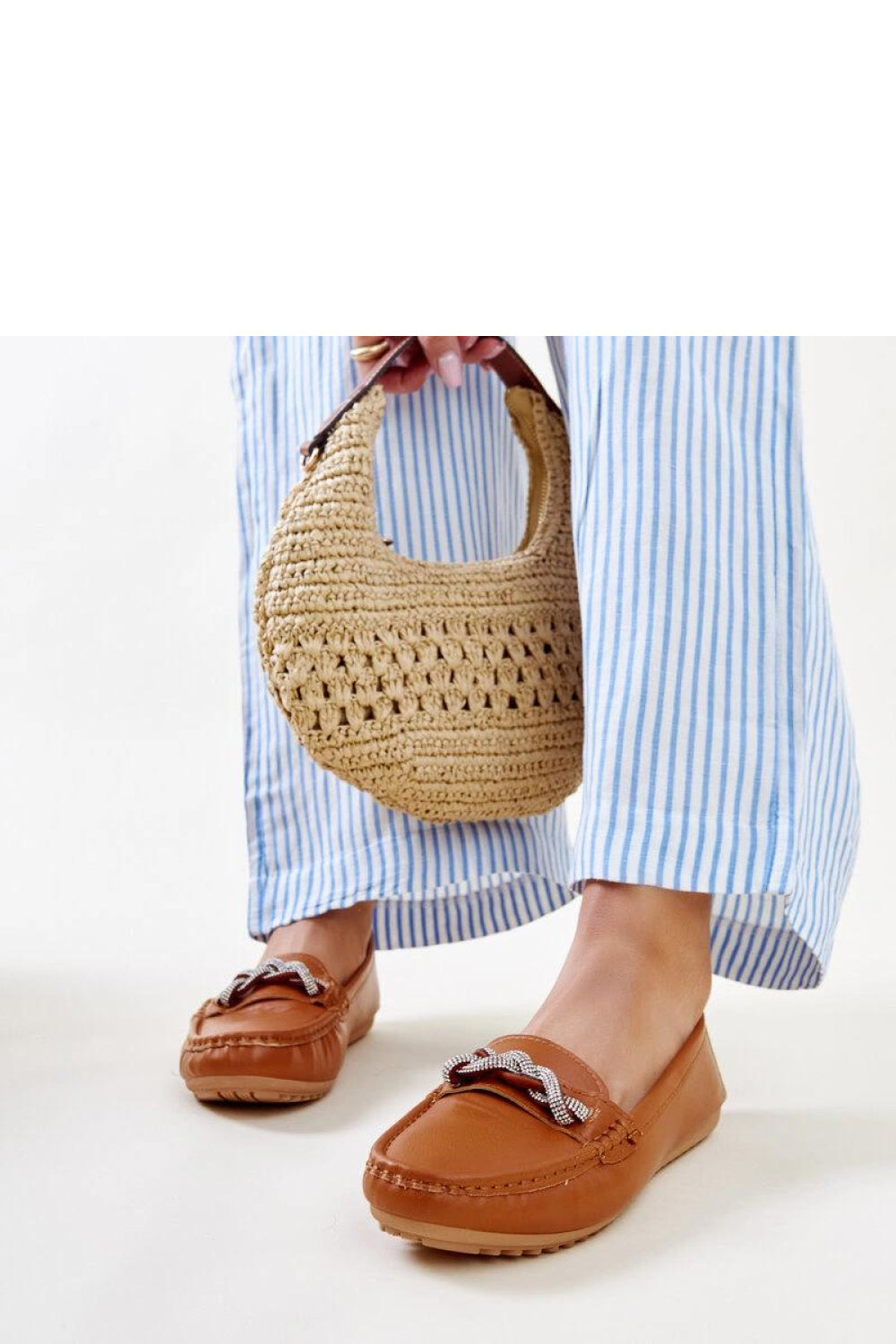 Moccasins femme Solea — brun