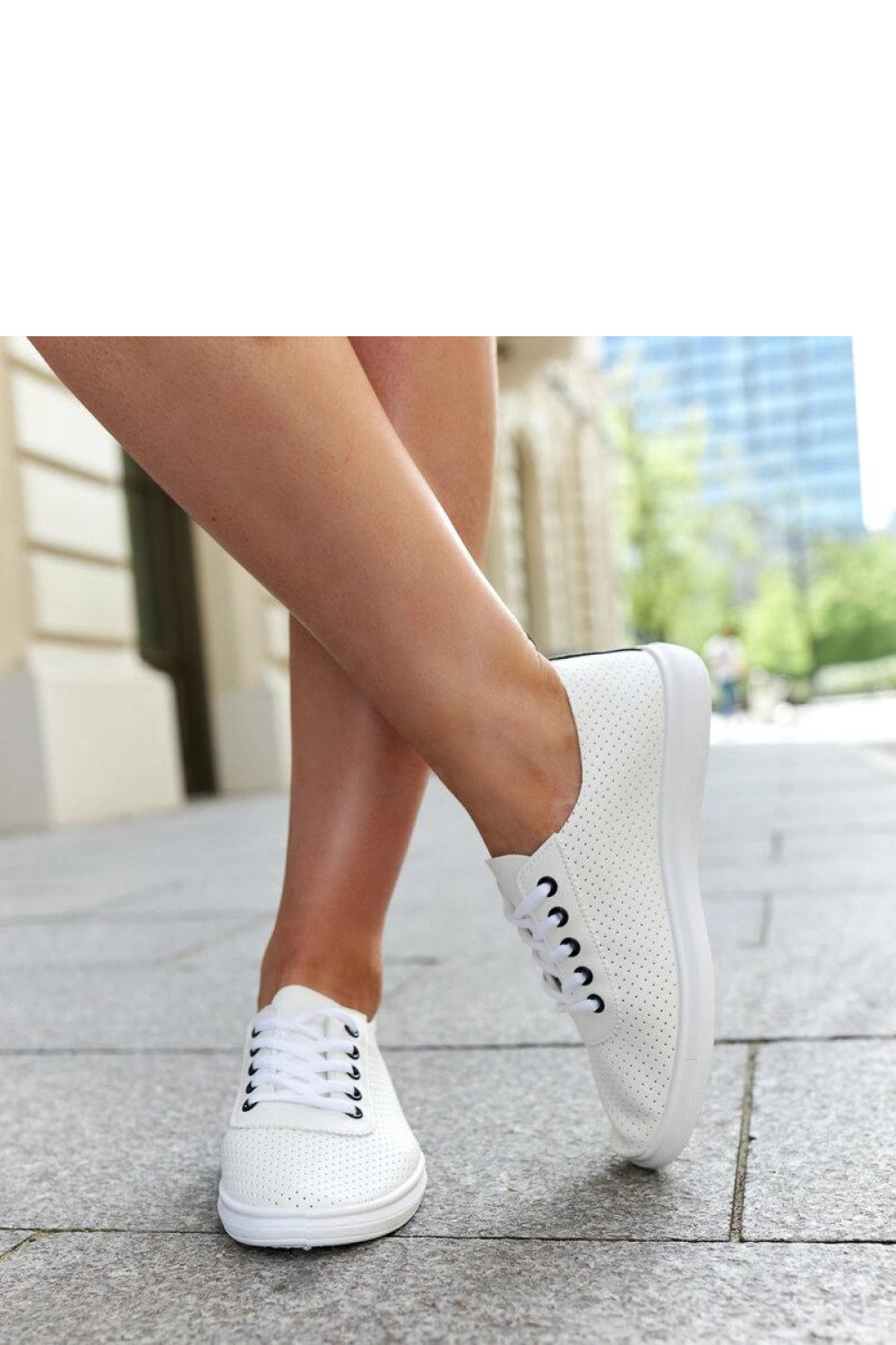 Baskets femme Solea — blanc