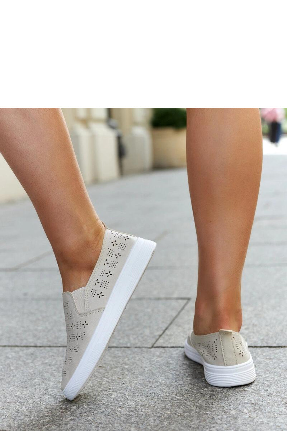 Baskets femme Solea — beige