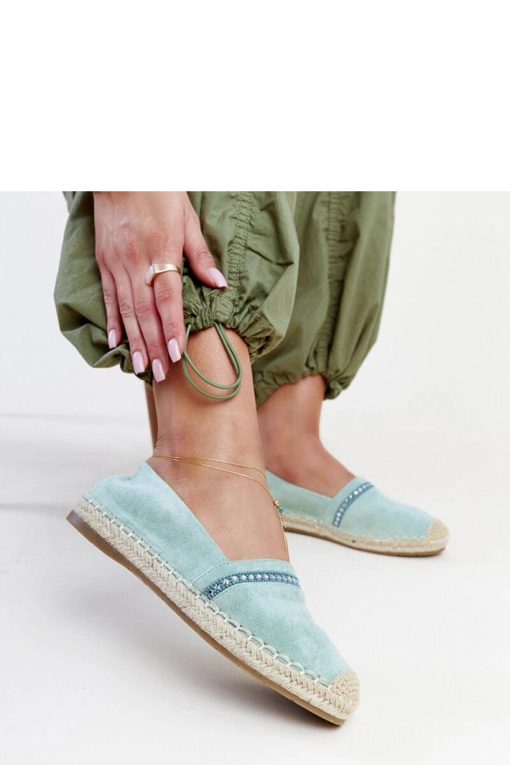 Espadrille femme Solea — vert