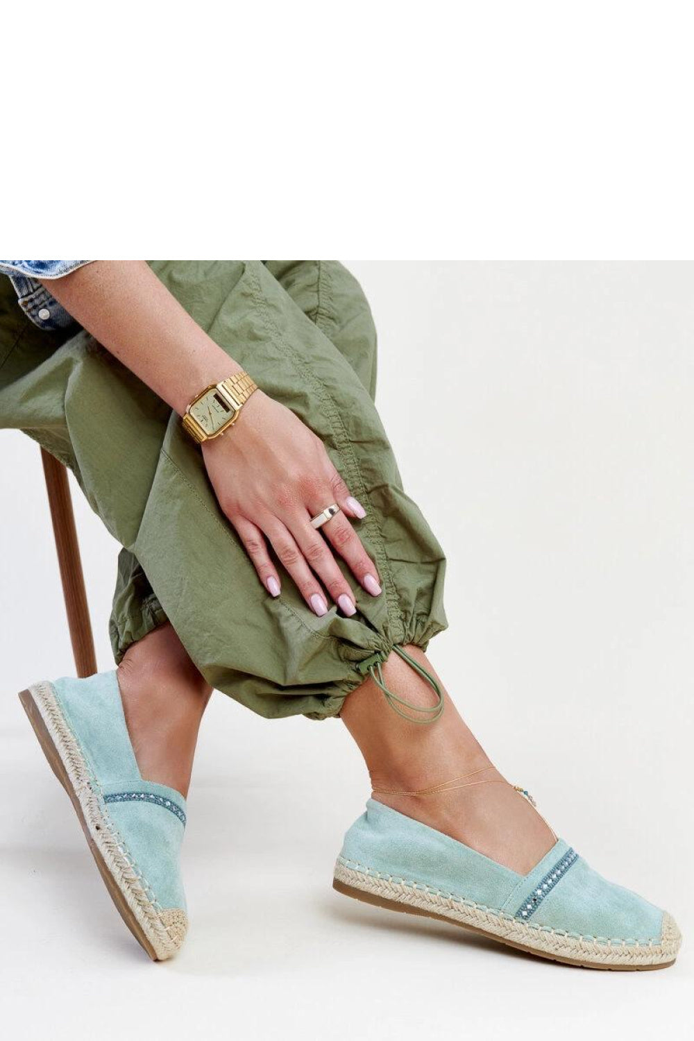 Espadrille femme Solea — vert