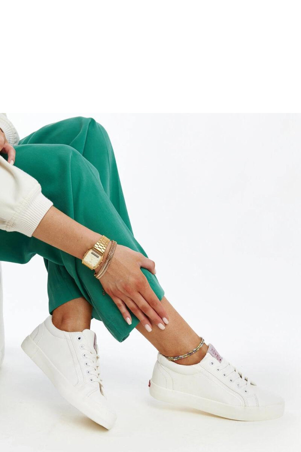 Baskets femme Solea — blanc